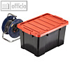 Officio Transportbox Mit Deckel 50 Liter | 635 x 446 x 230 mm