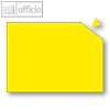 Franken Magnetplatte gelb