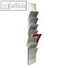 Details zu Wandzeitungshalter mit 7 ...