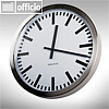 Details zu Bahnhofsuhr, Wanduhr, Ø ...