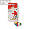 Details zu 5-Star Pinwandnadeln, tra...