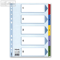Mylar Karton Zahlen-Register