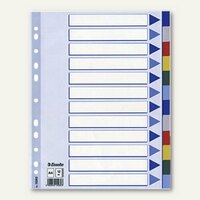 Kunststoff-Blanko-Register DIN A4