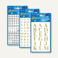 Z-Design Buchstabenetiketten