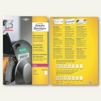 Avery Zweckform Folien-Etiketten permanent - ultra-resistent