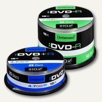 DVD+R und DVD-R Rohlinge