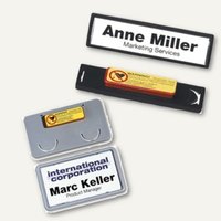 Namensschild Clip-Card mit Magnet