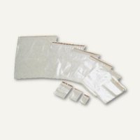 Veloflex 6704000 Druckbandbeutel 100 St/ück PE-Folie 0,05 mm 120 x 170 mm Druckverschlussbeutel transparent