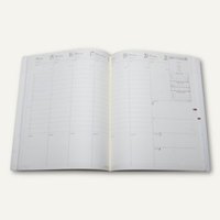 PRE PRESTIGE Terminkalender-Einlage - 21 x 27 cm - 1 Woche / 2 Seiten