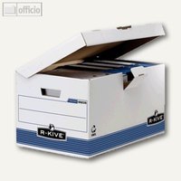 BANKERS BOX SYSTEM Klappdeckelbox KUBUS