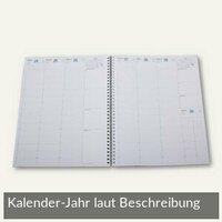 EUREQUART Terminkalender-Einlage - 24 x 30 cm - 1 Woche/2 Seiten