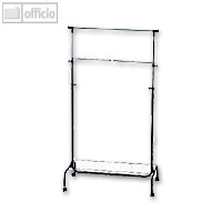 Mobile fahrbare Garderobe