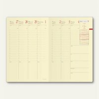 MINISTER PRESTIGE Kalender -16 x 24 cm - 1 Woche / 2 Seiten