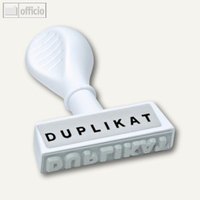 Textstempel DUPLIKAT