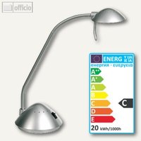 Halogen-Büroleuchte 954 mit flexiblem Arm