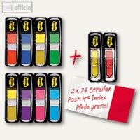 Haftmarker Index Mini - 8 x 35 Streifen + 2 x 24 Indexpfeile