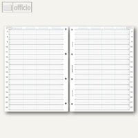 Kalendereinlagen und Zubehör für DIN A4 Planer