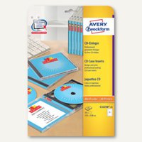 CD / DVD-Einleger für alle Drucker - 151 x 118 mm