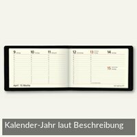 Quer-/Taschenkalender Septimus - 158 x 108 mm