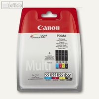 Tintenpatronen Multipack CLI-551 für MG6350/5450