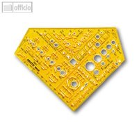 Schulwinkel Schablone Metall oder Elektro