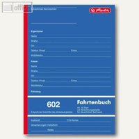 Formularbuch Fahrtenbuch 602