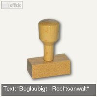 Vorgangsstempel Beglaubigt - Rechtsanwalt