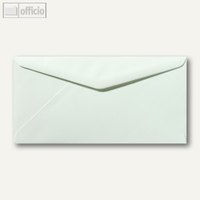 Briefumschläge 110 x 220 mm DL nassklebend ohne Fenster hellgrün 500St.
