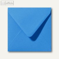 Farbige Briefumschläge 160 x 160 mm nassklebend ohne Fenster königsblau 500St.