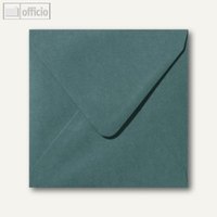 Farbige Briefumschläge 160 x 160 mm nassklebend ohne Fenster dunkelgrün 500St.