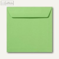 Farbige Briefumschläge 190 x 190 mm nassklebend ohne Fenster apfelgrün 500 St.