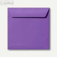 Farbige Briefumschläge 190 x 190 mm nassklebend ohne Fenster violett 500 St.