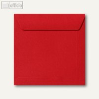 Farbige Briefumschläge 220 x 220 mm nassklebend ohne Fenster rosenrot 500St.