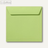 Farbige Briefumschläge 220 x 220 mm nassklebend ohne Fenster lindgrün 500St.