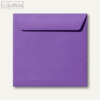 Farbige Briefumschläge 220 x 220 mm nassklebend ohne Fenster violett 500St.