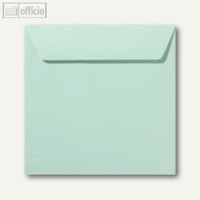 Farbige Briefumschläge 220 x 220 mm nassklebend ohne Fenster frühlingsgrün 500St.