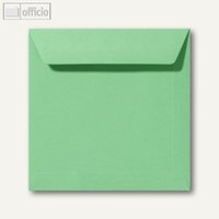 Farbige Briefumschläge 220 x 220 mm nassklebend ohne Fenster wiesengrün 500St.