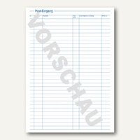 Artikelbild: Formularbuch Posteingangs-/Ausgangsbuch