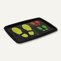 Schuhablage Footprints - (B)550 x (H)400 mm