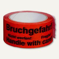 Signalklebeband Bruchgefahr! - 50 mm x 66 m