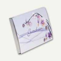 Gutscheinbox mit Karte ORCHIDEE