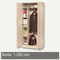 Flügeltürschrank mit Garderobe