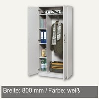 Flügeltürschrank mit Garderobe