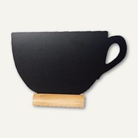 Tisch-Kreidetafel Silhouette TASSE