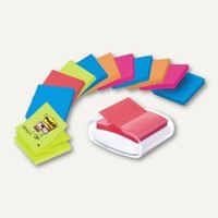 Super Sticky Z-Notes Spender inkl. 12 Blöcke Z-Notes 76 x 76 mm