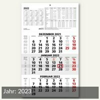 3-Monatswandkalender