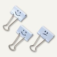Foldback-Klammern mit Emoji/Motiv