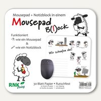 Mousepad Block Wir schaafen das!