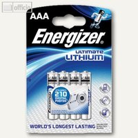 Batterie Ultimate Lithium AAA/L92 Micro