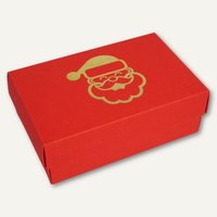Geschenkbox GOLDENER WEIHNACHTSMANN S